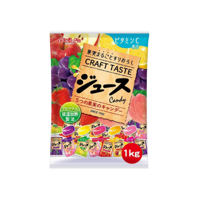 Senjakuame Multi Fruit Flavor Candy